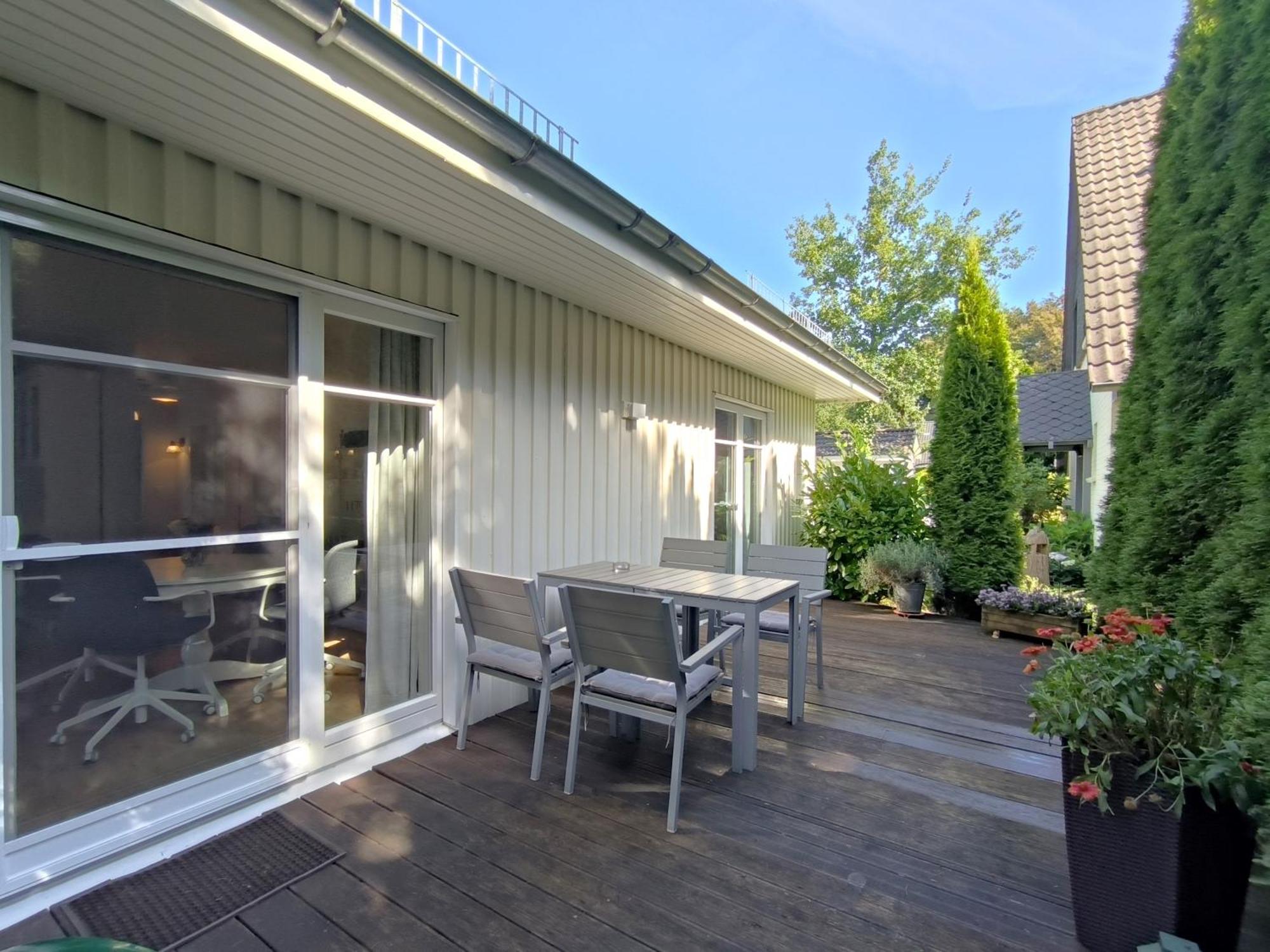 Ferienhaus Inger - Stilvolles Und Modernes Ferienhaus Mit Terrasse Und Gartennutzung Tarp Extérieur photo